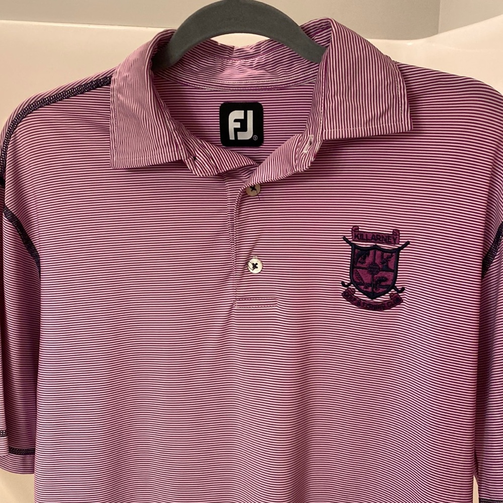 Footjoy Golf Shirt. Embroidered with golf club.